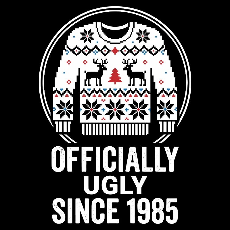 Offiziell Ugly 1985 Weihnachtspullover
