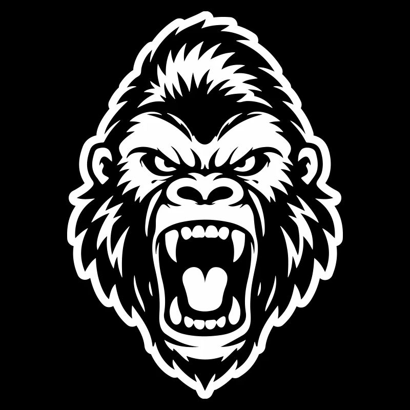 Gorilla Head