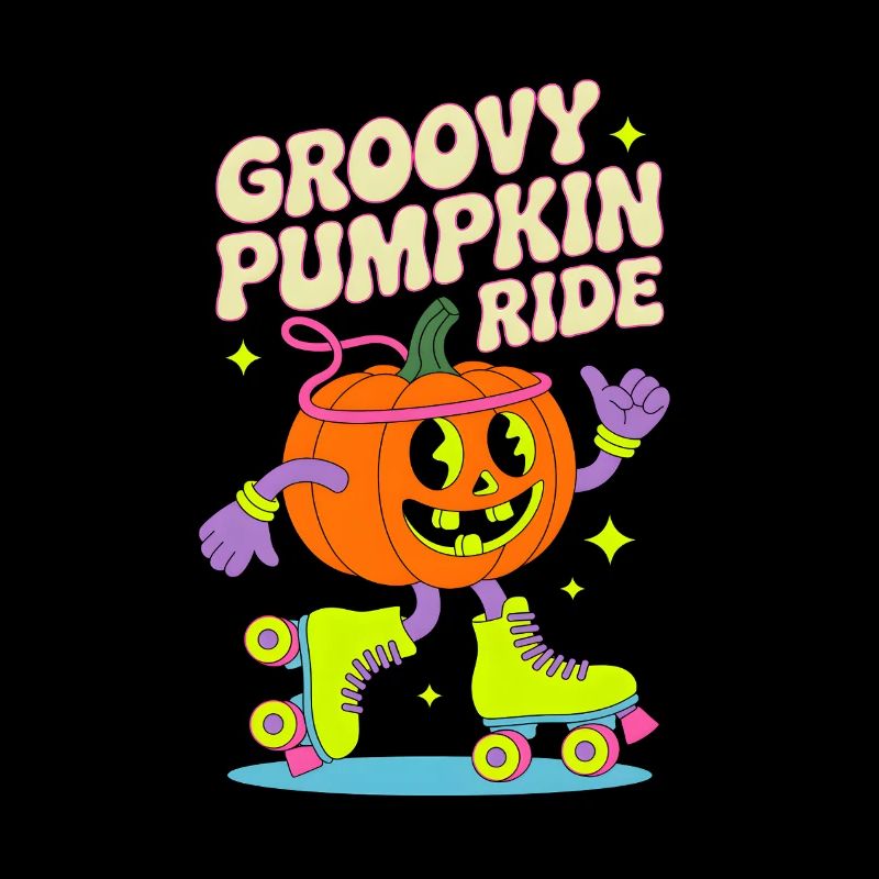 Groovy Pumpkin Inline Skate