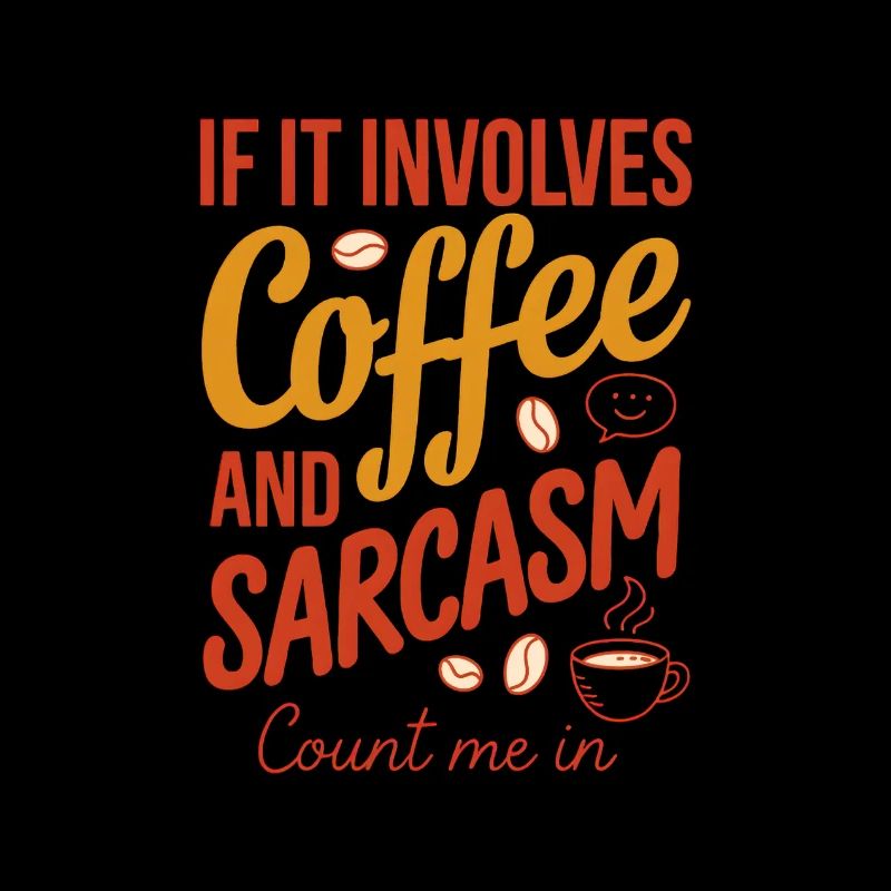 Café et sarcasme, comptez sur moi