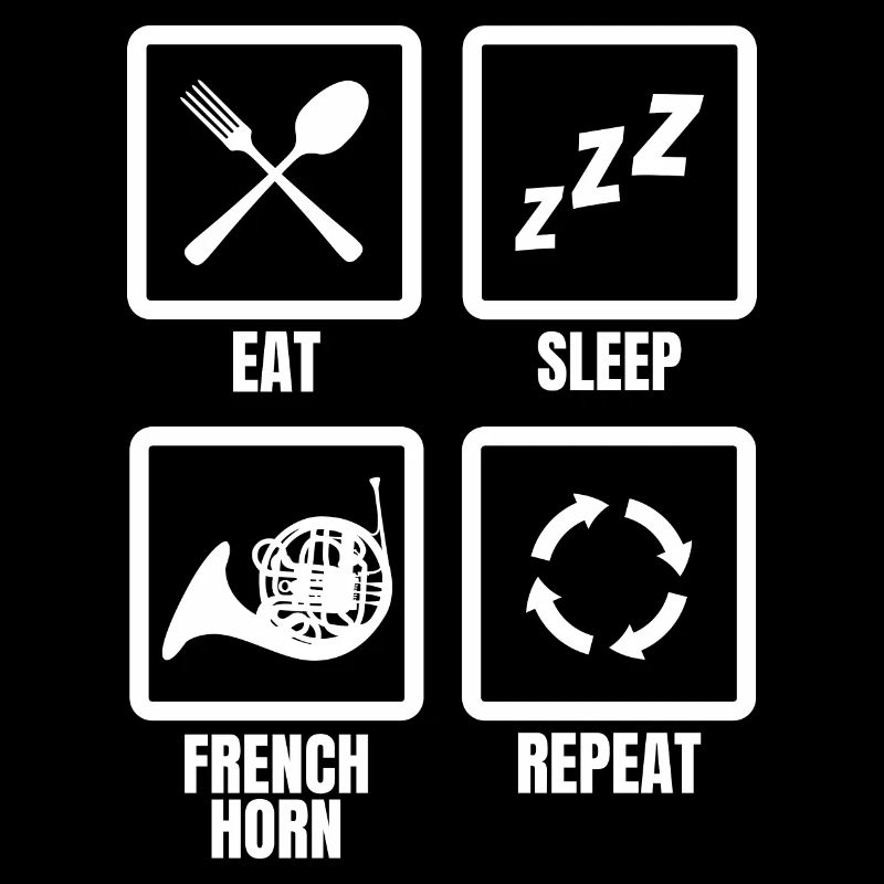 Manger Dormir Cor Français Répéter