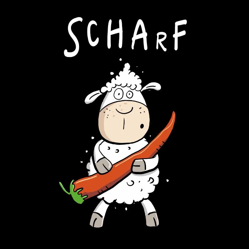 Pepperoni Sheep I Sharp jeu de mots comique