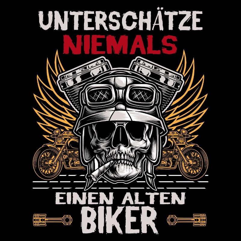 Unterschatze niemals einen alten Biker