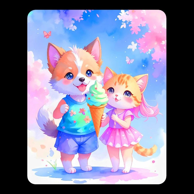 Hündchen, Kätzchen & Eiscreme