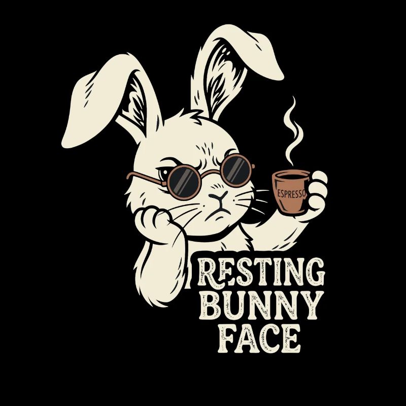 Grumpy Bunny Kaffee - Morgen Hase
