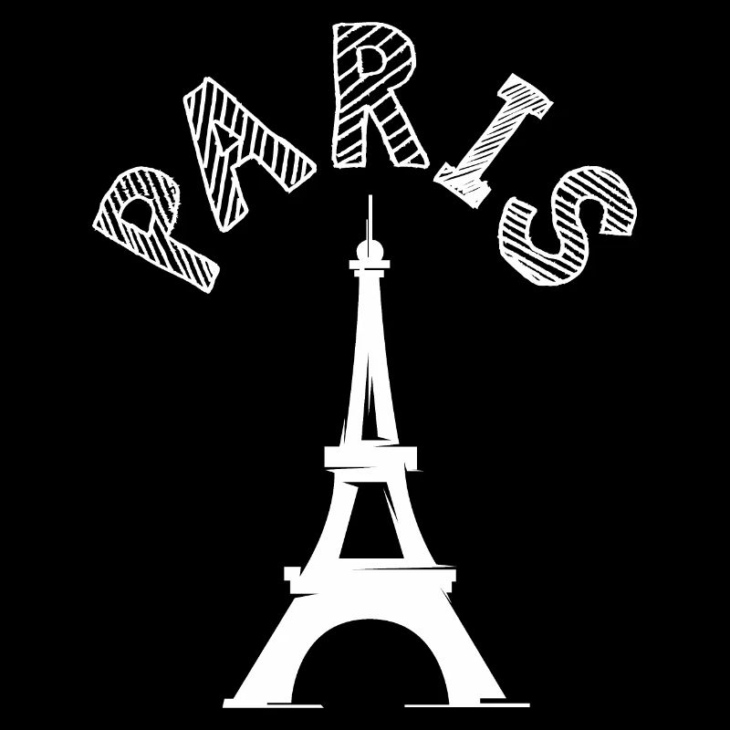paris eiffelturm Symbol Frankreich Illustration