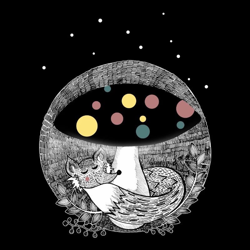 Illustration de renard mignon