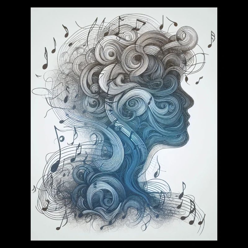 Melodic Mind: Symphony of Thoughts and Notes