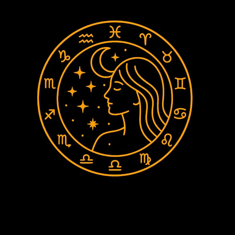 Femme Céleste Conception du Zodiaque