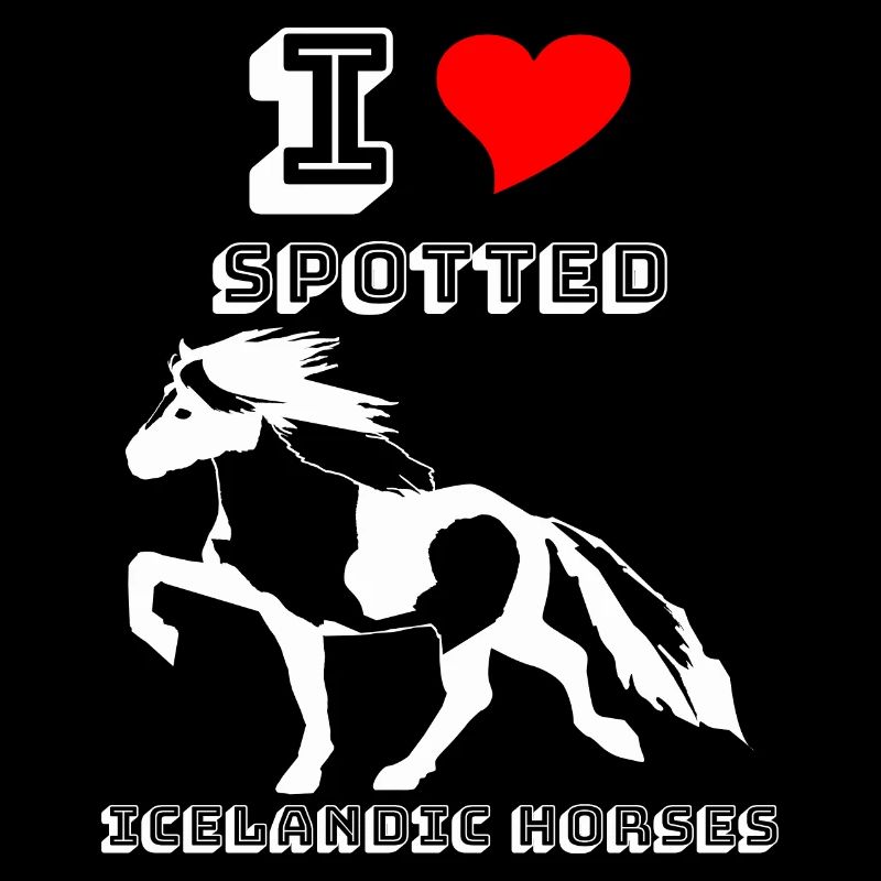 Edles Islandpferd Tölt Schecke 2 Damen Mädchen