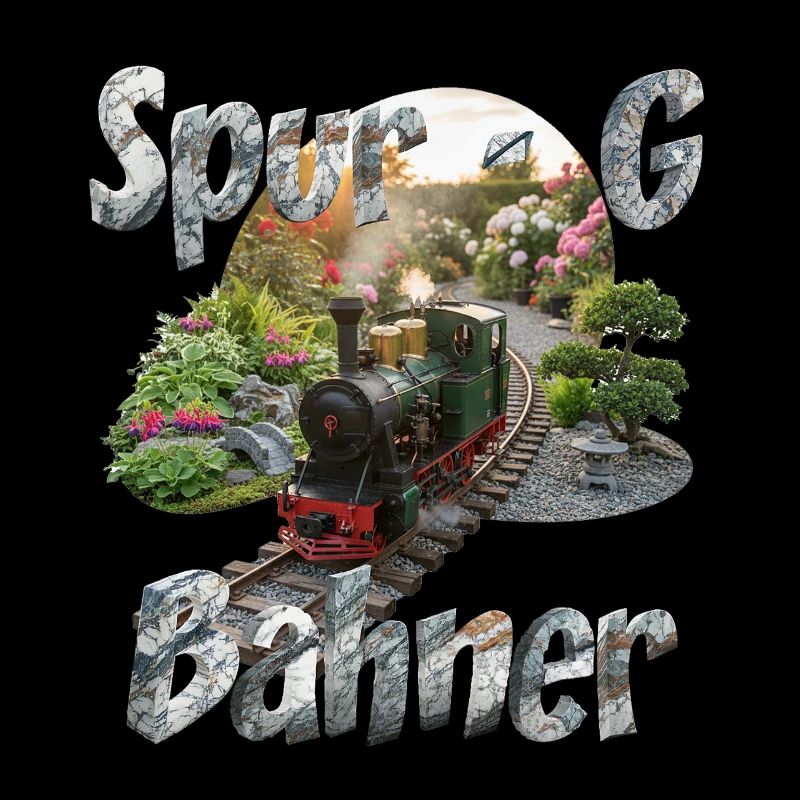 Spur G Bahner – Gartenbahn im Blütenmeer