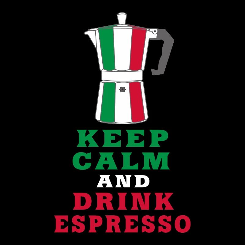 Keep Calm and Drink Espresso Design / Geschenkidee