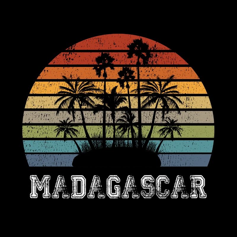 Madagascar Palms Vintage Design / Gift