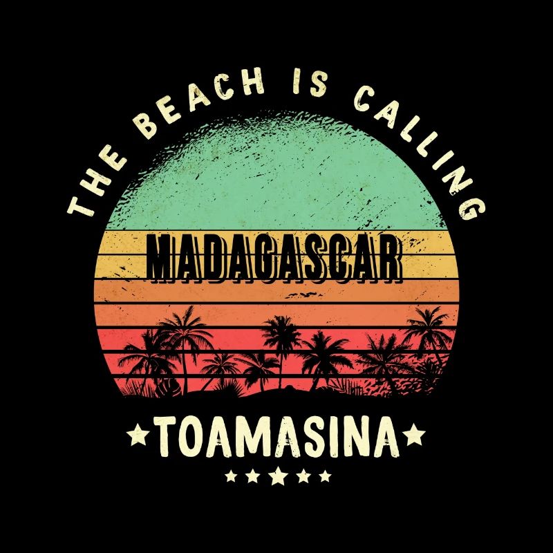 Conception de la plage de Toamasina Madagascar