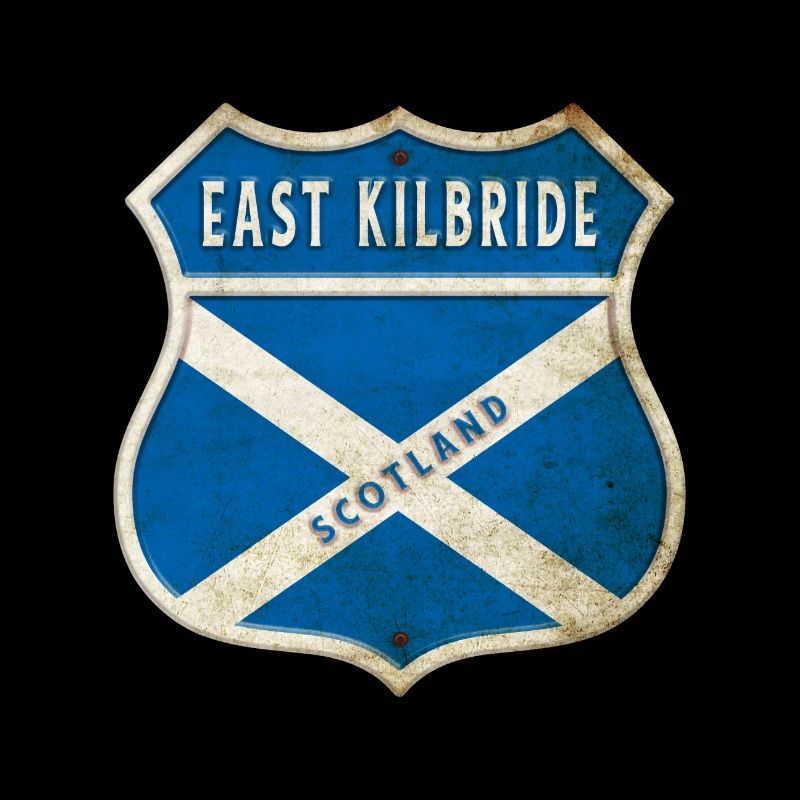 Design du drapeau écossais d'East Kilbride
