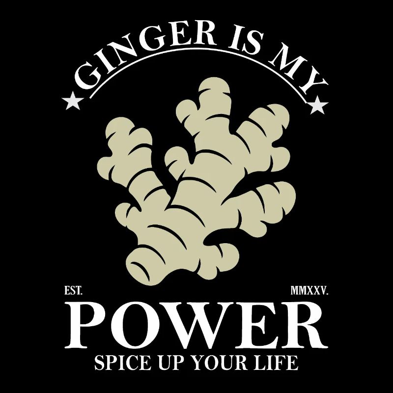 Ginger Is My Power Design