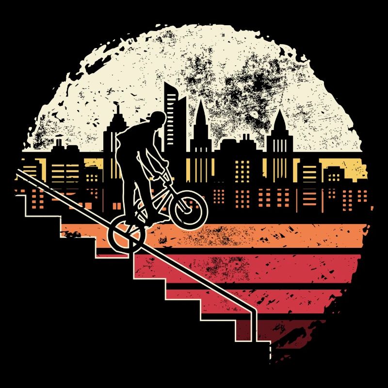 Urban Skyline Einrad Glow