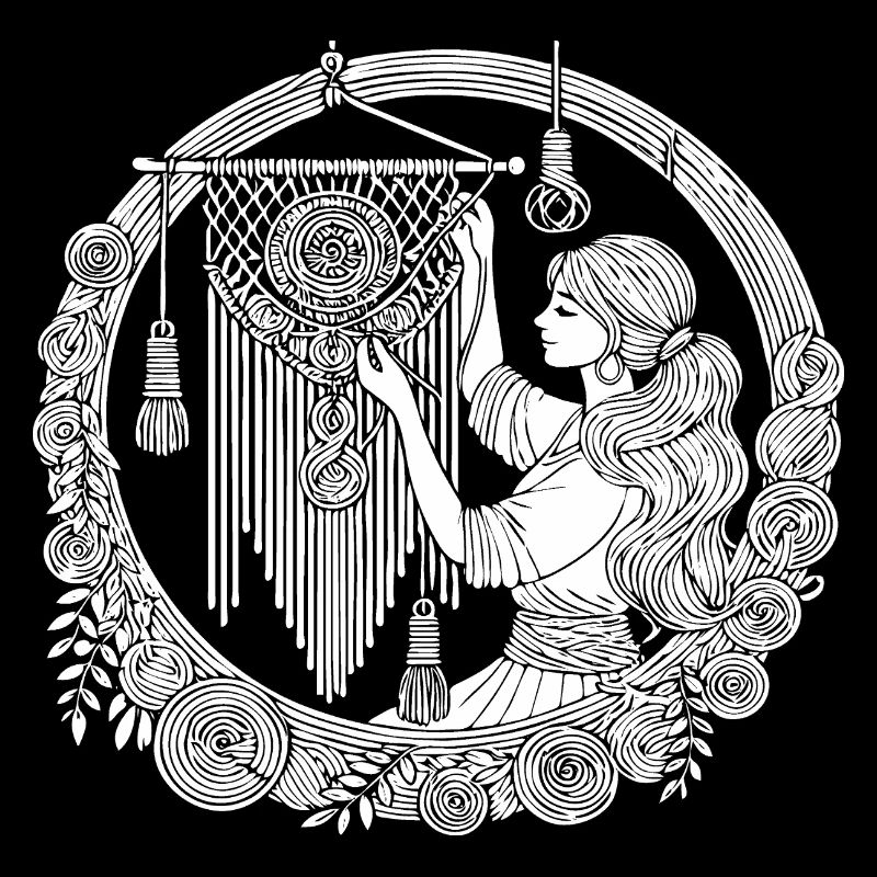 Design en macramé – Créativité et style bohème