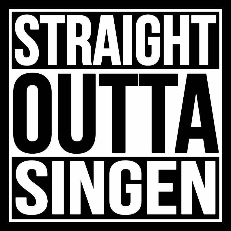 Straight Outta Singing