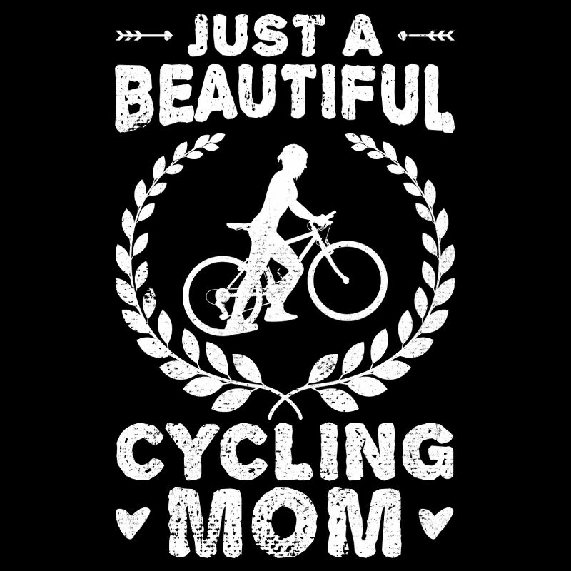 Fahrradfahrer Mutter