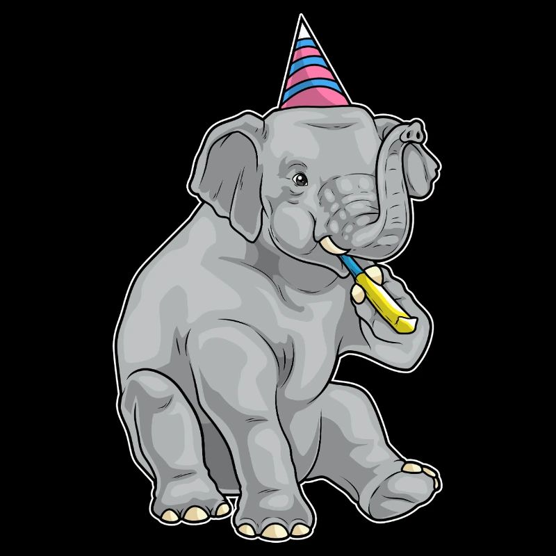 Elephant Birthday Toad