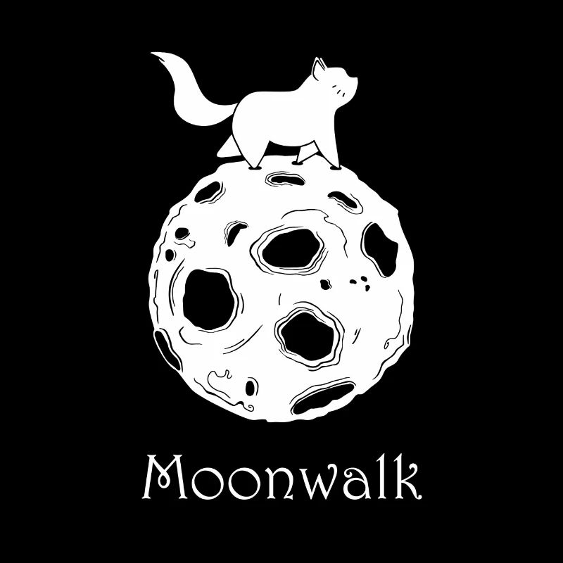 Mond und Katze, Moonwalk