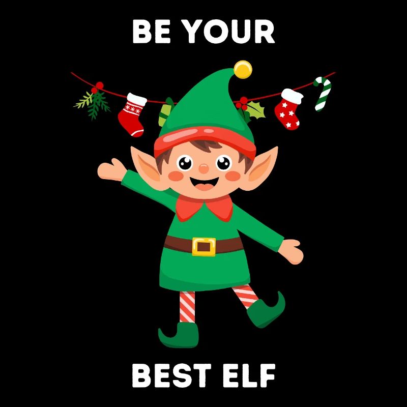 Sei dein bester Elf – süßes Weihnachtswortspiel