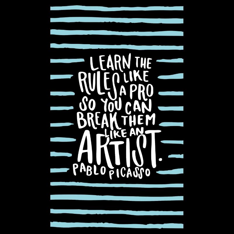 Learn the rules like a pro (dark)