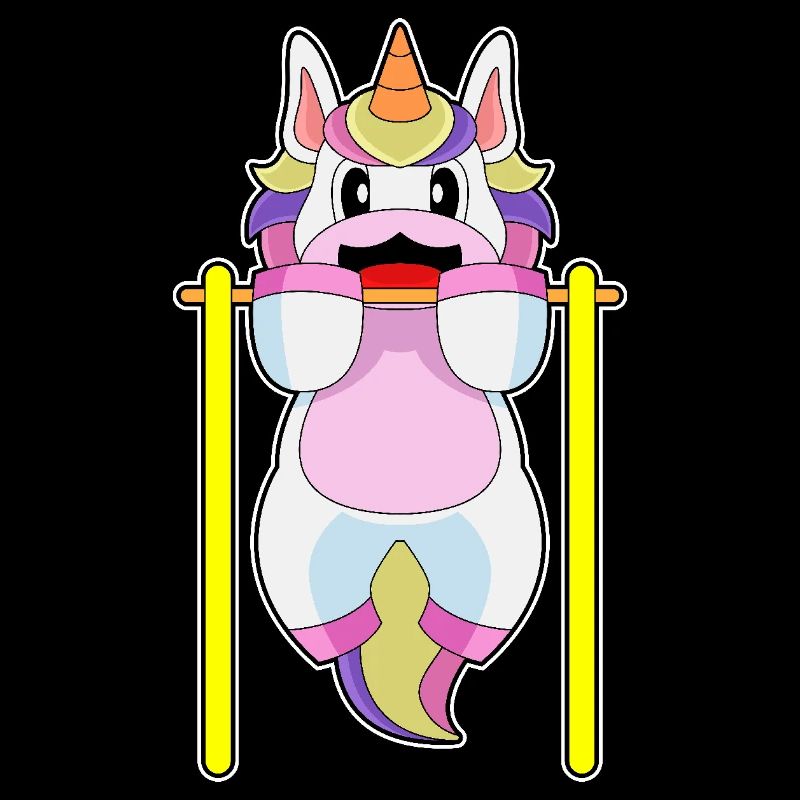 Licorne Bodybuilder Tractions Musculation