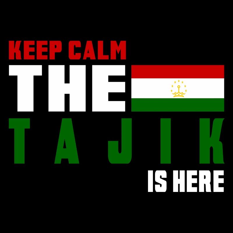Design du drapeau du Tadjikistan Keep Cal