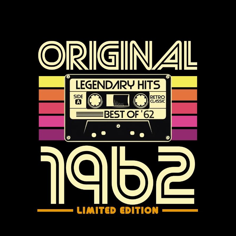 Original 1962 Cassette Retro
