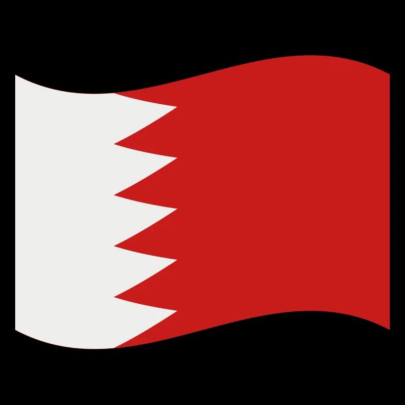 Bahrain-Flagge