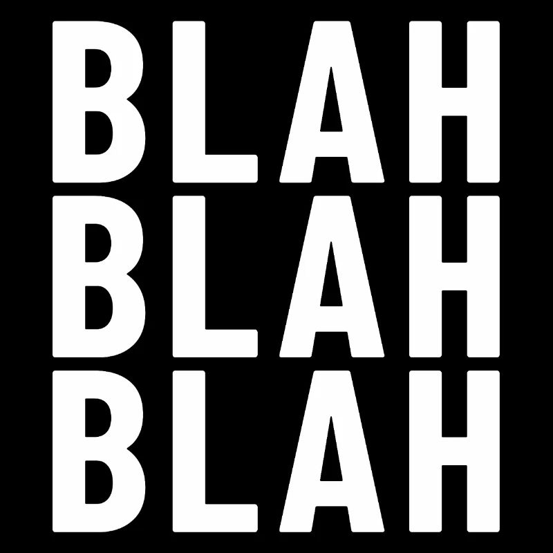 bla bla bla