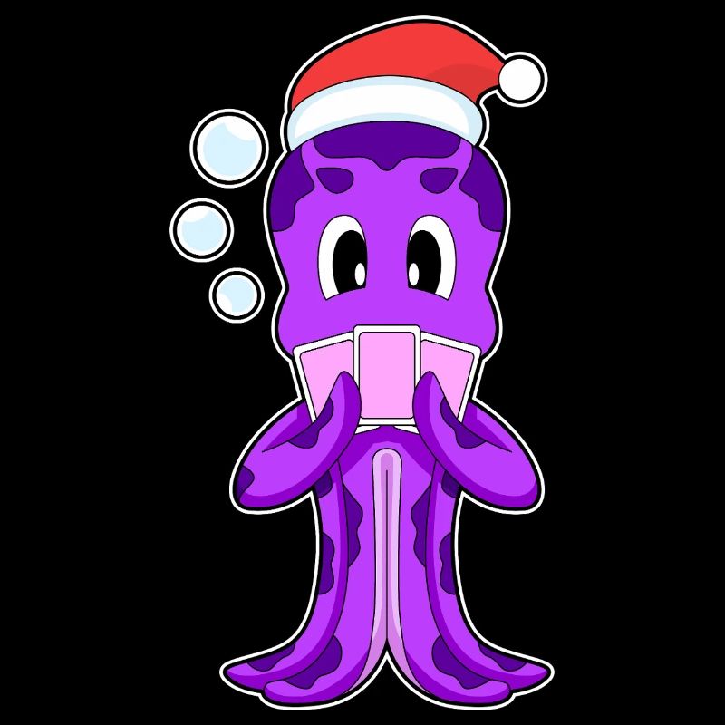 Poker de Noël Octopus