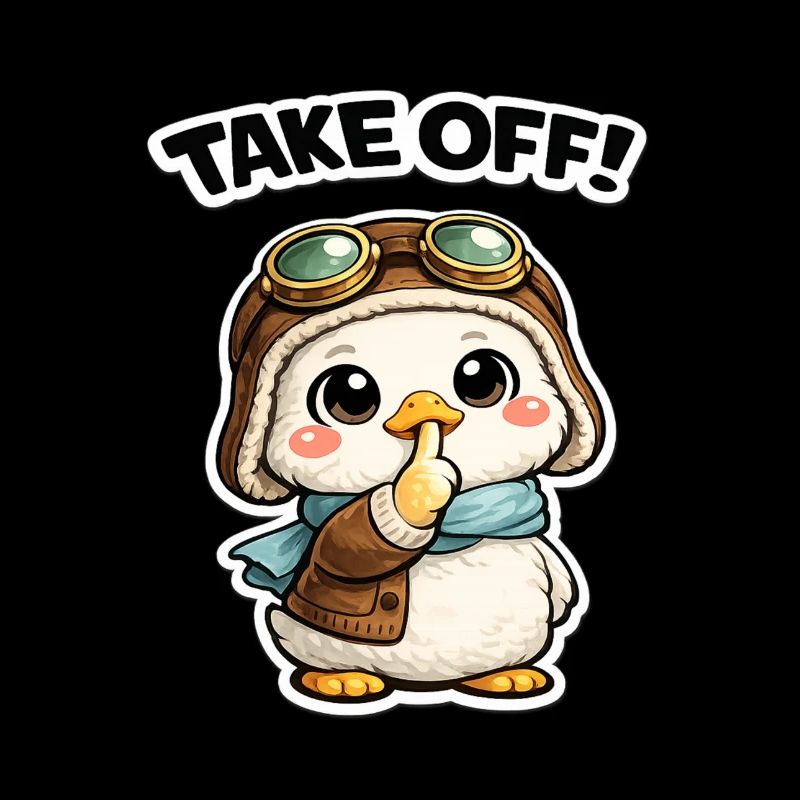 Take Off Penguin Pilot