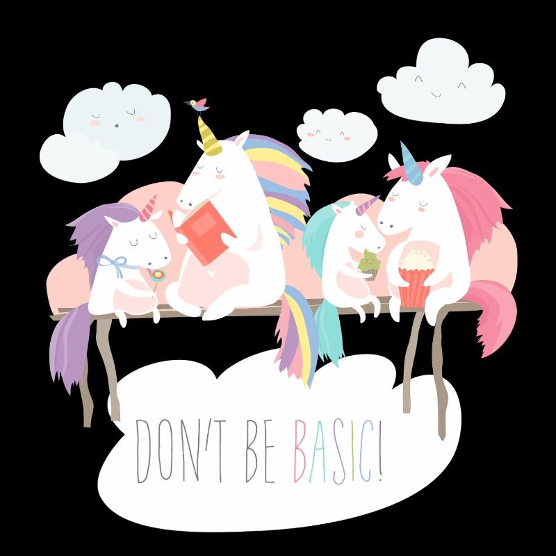 Unicorn don't be basic statement