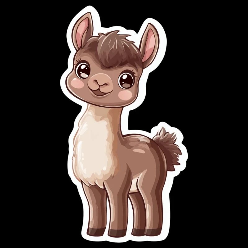 Lama Alpaka Llama Tier Geschenk