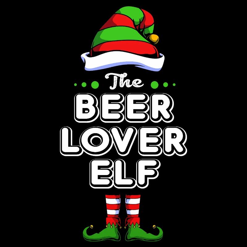 Elfe Elf Weihnachtsgeschenk Bier Party Alkohol