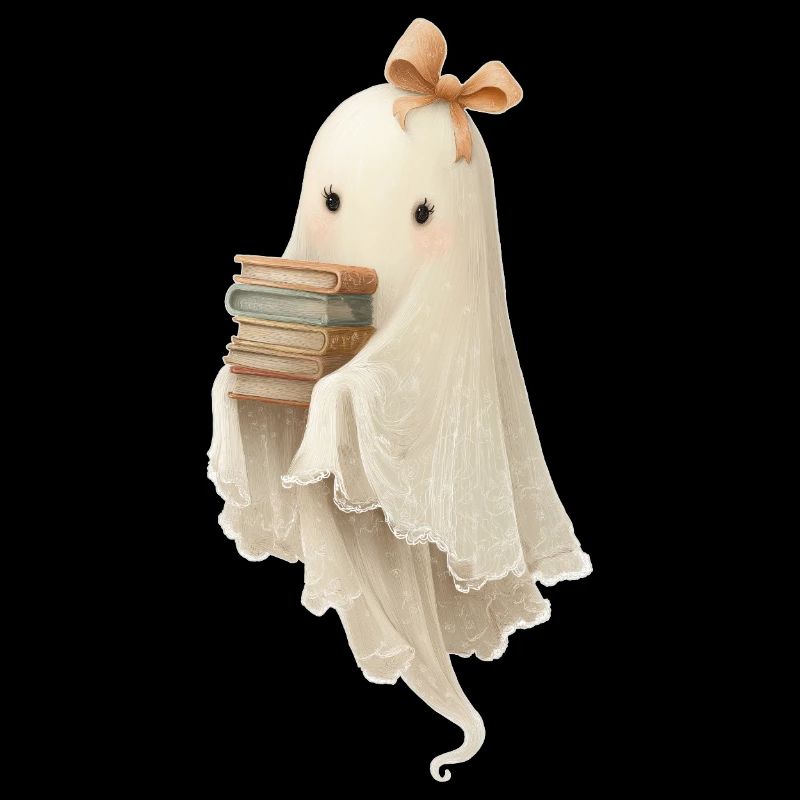 Fantasma con libri
