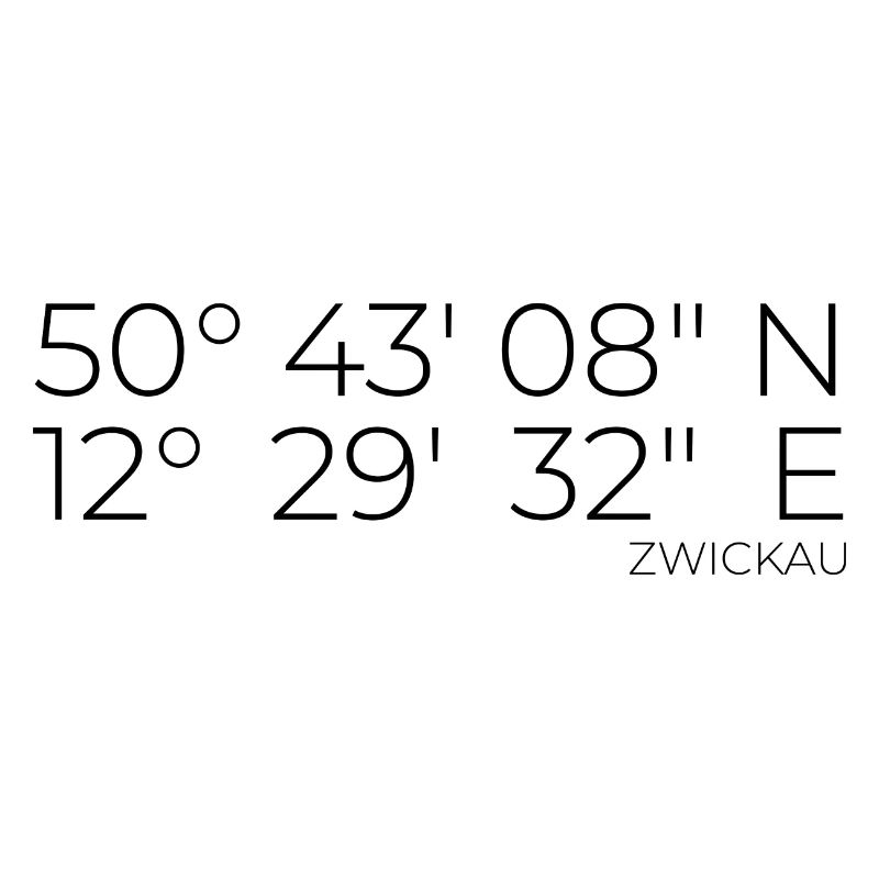 Coordinates Zwickau
