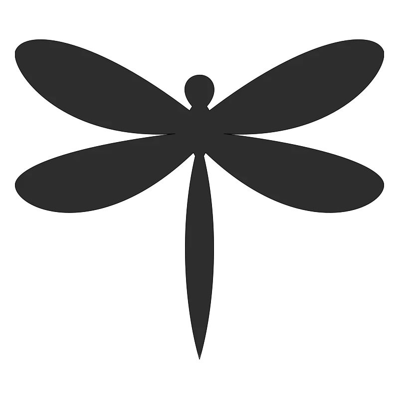 Libelle Silhouette 