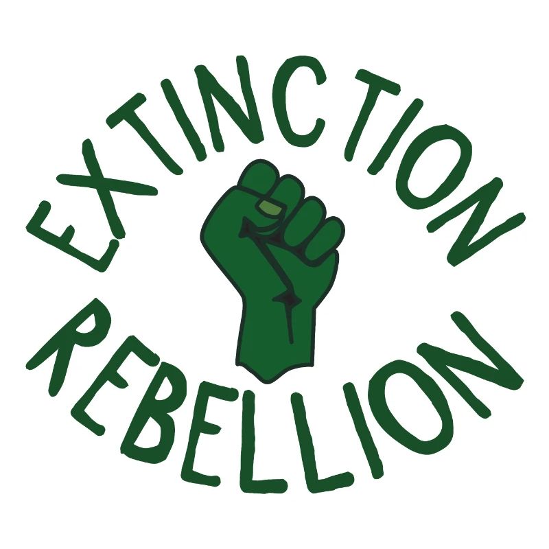 Extinction Rebellion Faust green