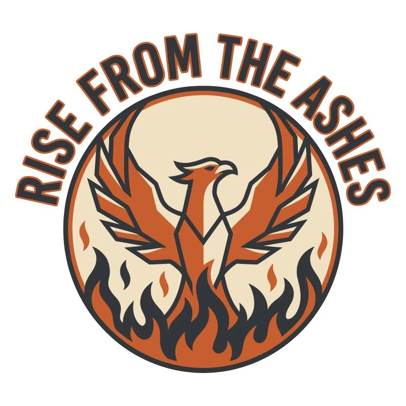 Le Phénix Éternel : Renaissance par le Courage