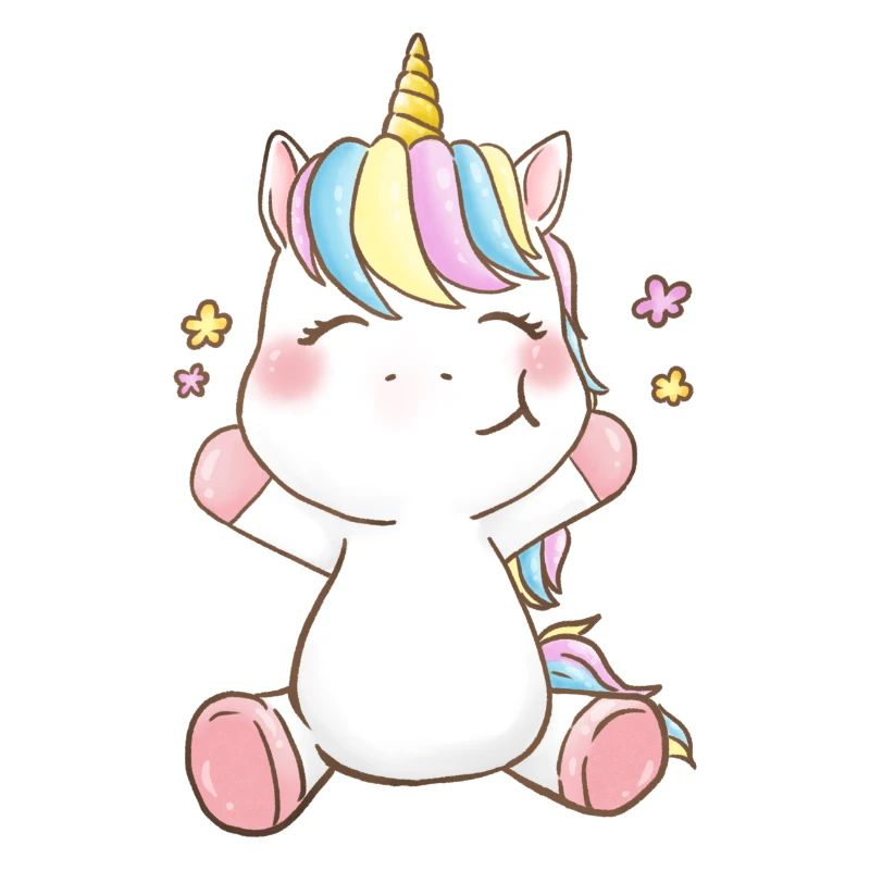 Fröhliches Einhorn