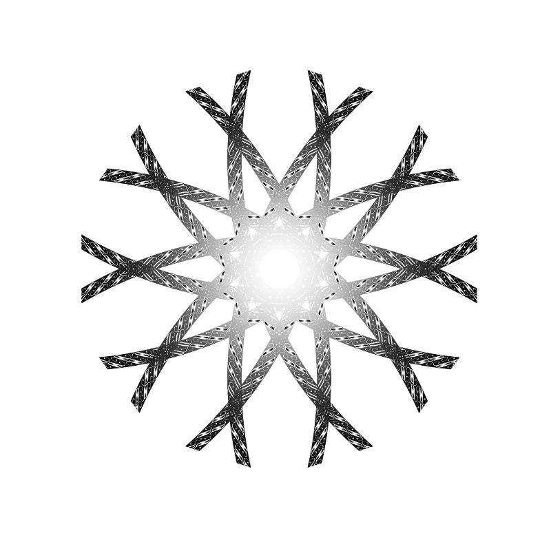 Bar circled gray gradient