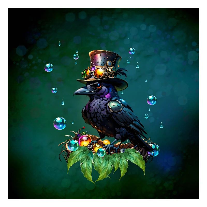 Fantastic Steampunk Raven