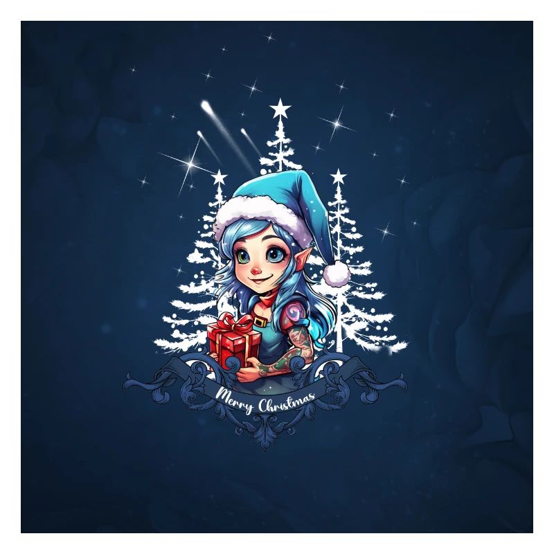 Fröhlicher Elf