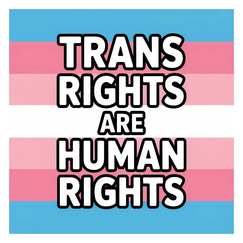 Trans-Rechte sind Menschenrechte – Pride Tee