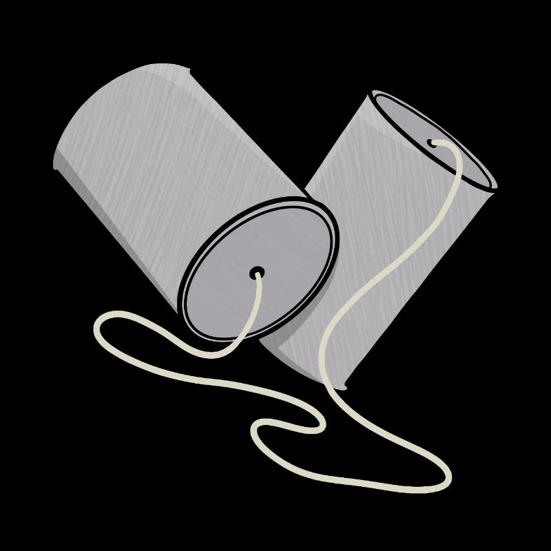 Tin Can Phone Nostalgia