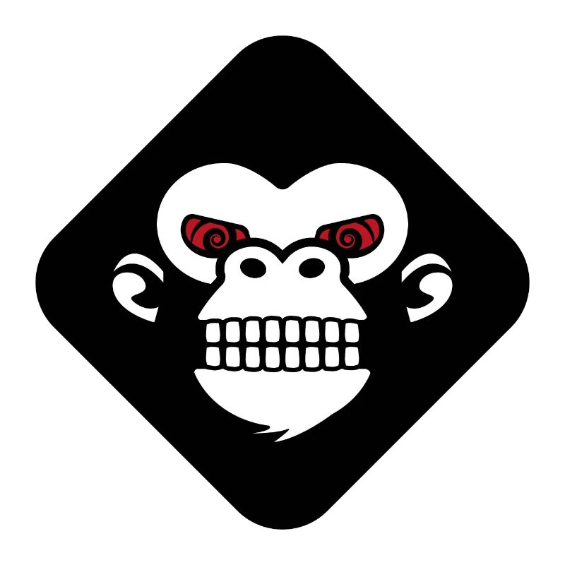 Gorilla teeth logo